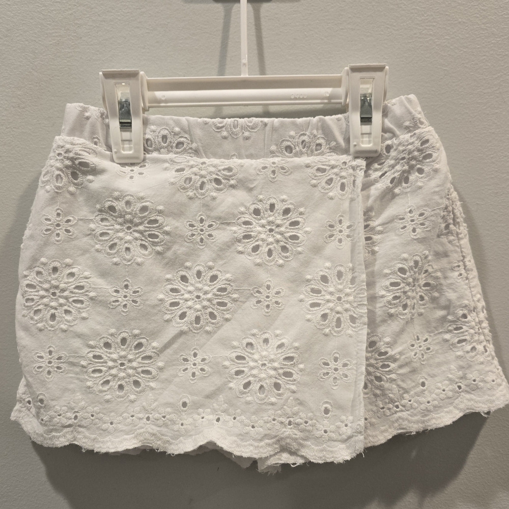 Tommy Bahama White Eyelet Skirt for Kids